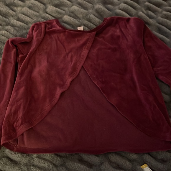 Victoria secret women size small long sleeve open back top - Picture 9 of 12